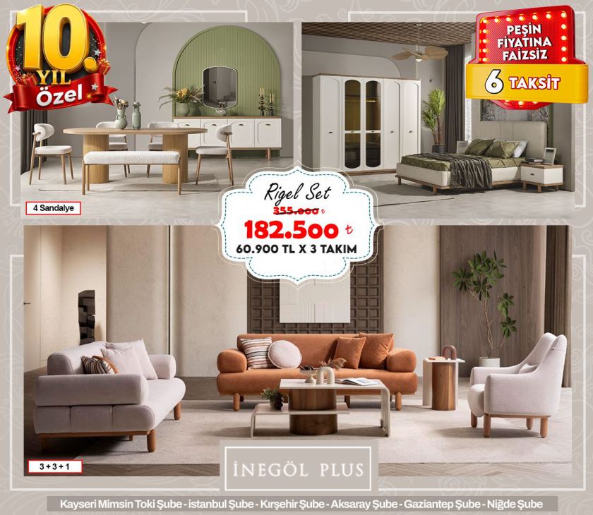 RİGEL DÜĞÜN PAKETİ 10.YILIMIZA ÖZEL!