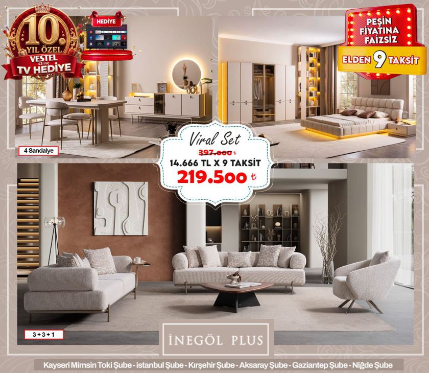 VİRAL DÜĞÜN PAKETİ 10.YILIMIZA ÖZEL!