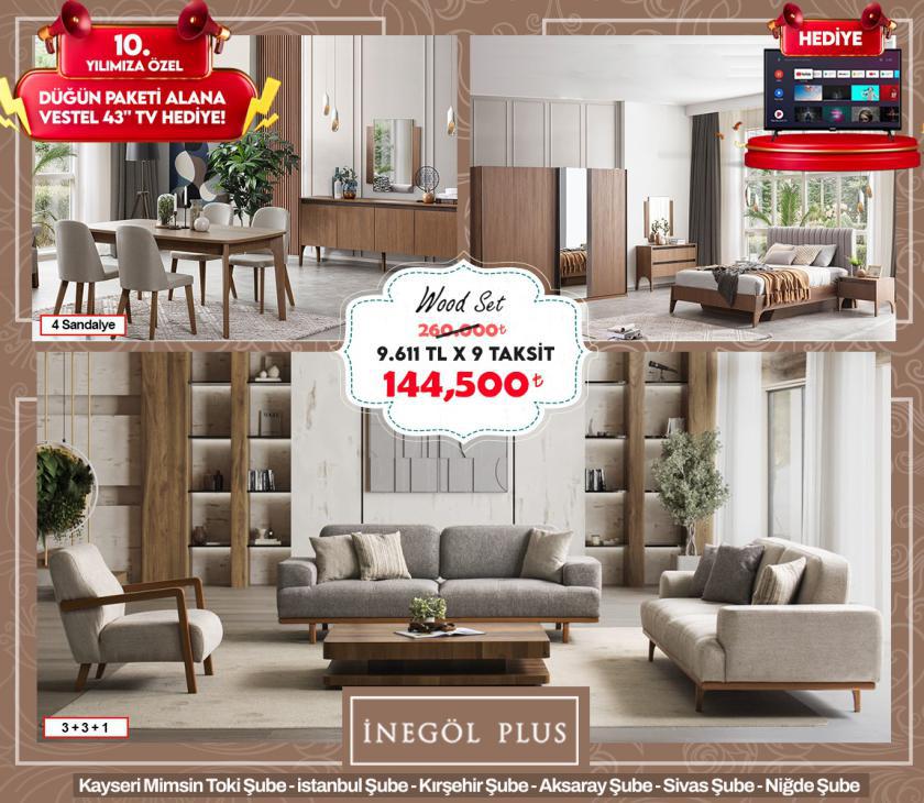 WOOD DÜĞÜN PAKETİ