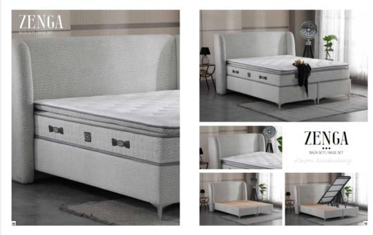 Zenga Set (baza,baslık,yatak) 150 x 200 ölçü