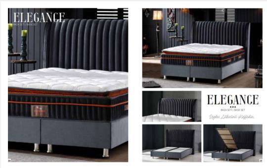Elegance Set (baza,baslık,yatak) 150 x 200 ölçü