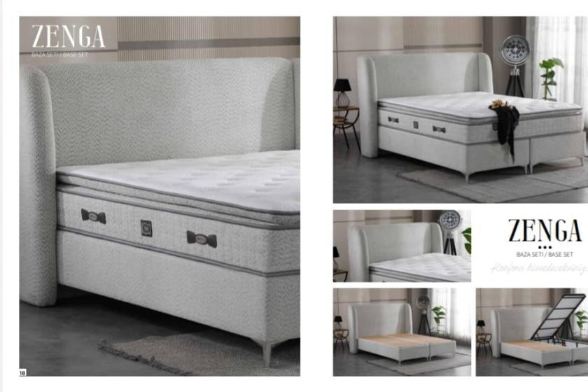 Zenga Set (baza,baslık,yatak) 150 x 200 ölçü
