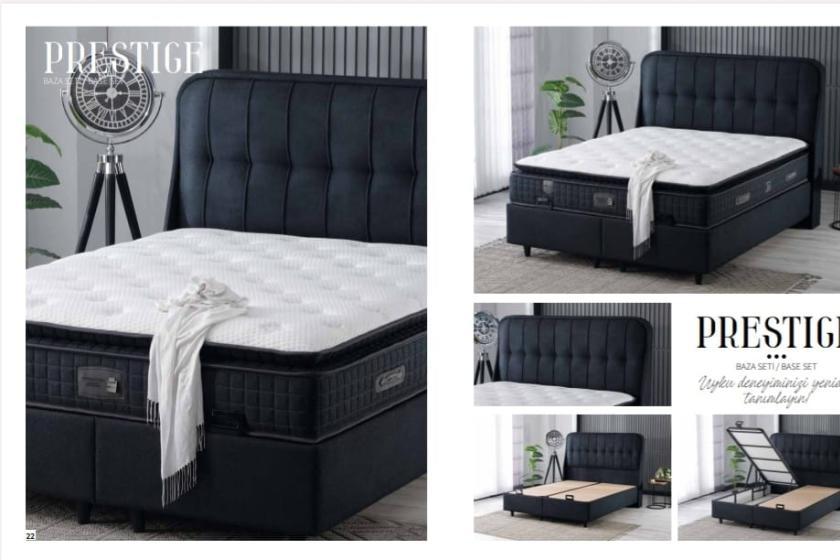 Prestige Set (baza,baslık,yatak) 150 x 200 ölçü