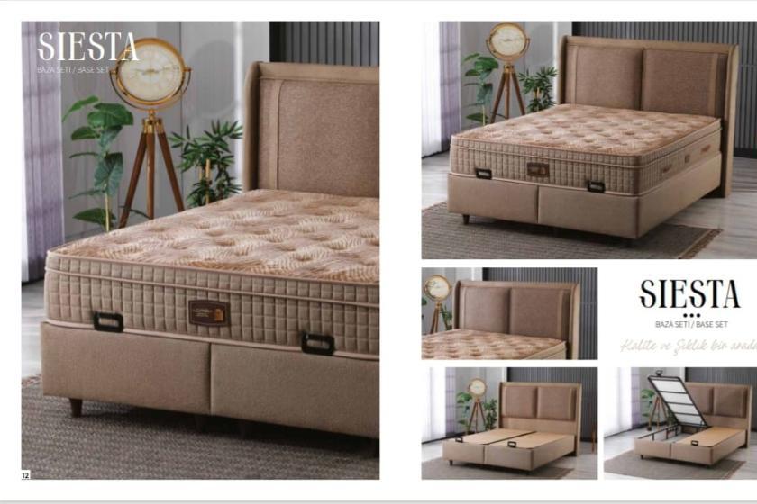 Siesta set (baza,baslık,yatak) 150 x 200 ölçü